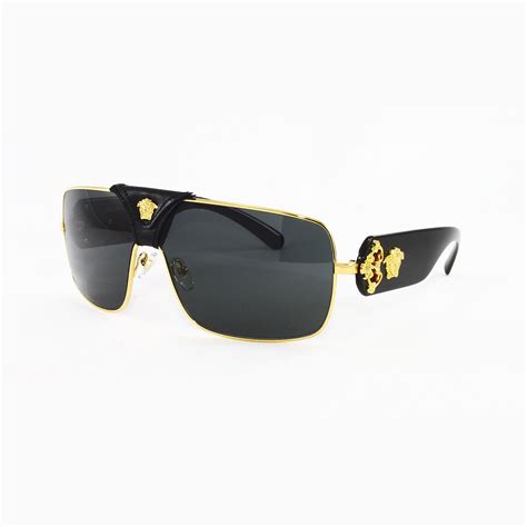 versace sunglasses men gold|gold versace glasses for men.